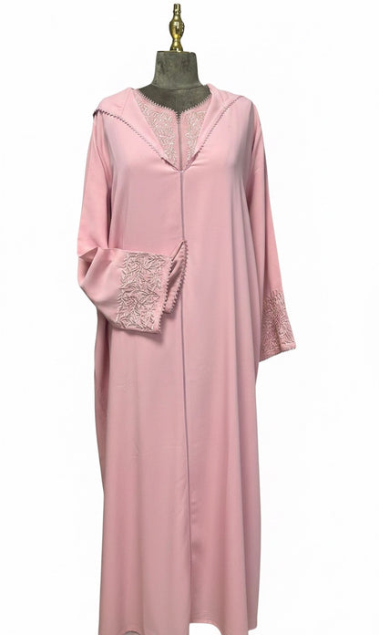 Lady in pink