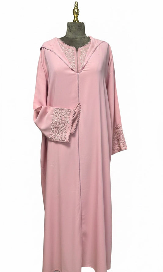Lady in pink