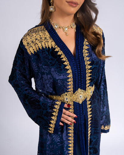 Royal Navy Blue Takchita zoomed